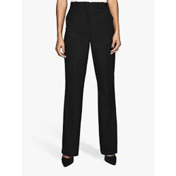 Reiss Pants & Jumpsuits Nwt Reiss Sz Black Hartley Wide Leg Wool